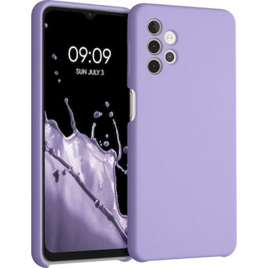 Soft Flexible Rubber Back Cover Σιλικόνης Violet Purple (Galaxy A32 5G)