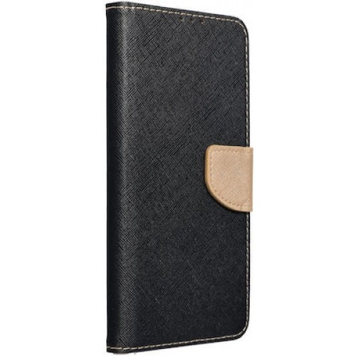 Fancy Wallet Δερματίνης Black / Gold (Galaxy A34)