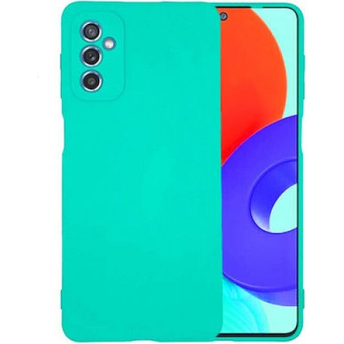 Ενισχυμένης Back Cover Σιλικόνης Τιρκουάζ (Galaxy M52)