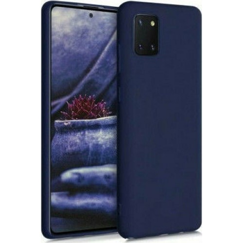 Sonique Liquid Back Cover Σιλικόνης Dark Blue (Galaxy Note 10)