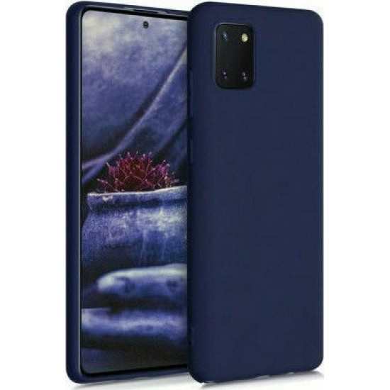 Sonique Liquid Back Cover Σιλικόνης Dark Blue (Galaxy Note 10)