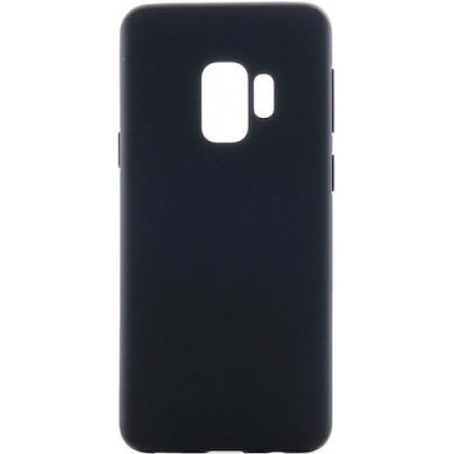 Back Cover Σιλικόνης Μαύρο (Galaxy S9)