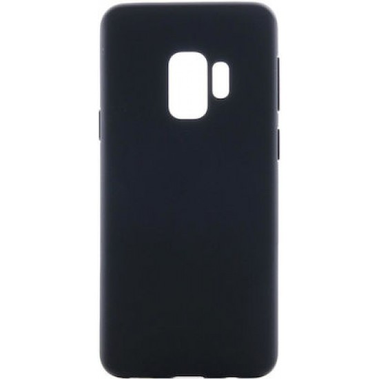 Back Cover Σιλικόνης Μαύρο (Galaxy S9)