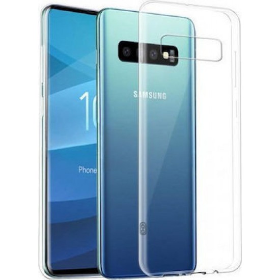 Back Cover Σιλικόνης 0.5mm Διάφανο (Galaxy S10)