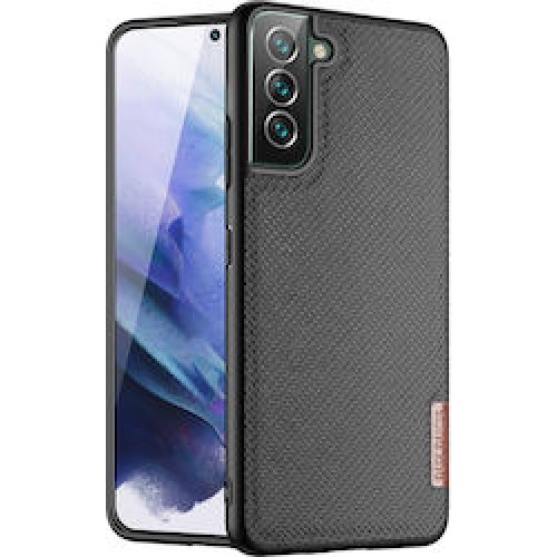 Dux Ducis Fino Back Cover Σιλικόνης / Υφασμάτινο Μαύρο (Galaxy S22 Plus  5G)