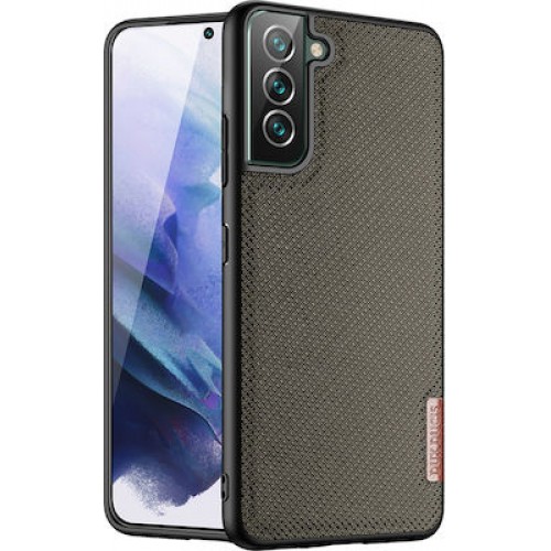 Dux Ducis Fino Back Cover Σιλικόνης / Υφασμάτινο Πράσινο (Galaxy S22 Plus 5G)