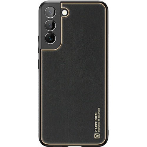 Dux Ducis Yolo Elegant Back Cover Δερματίνης Μαύρο (Galaxy S22 Plus  5G)