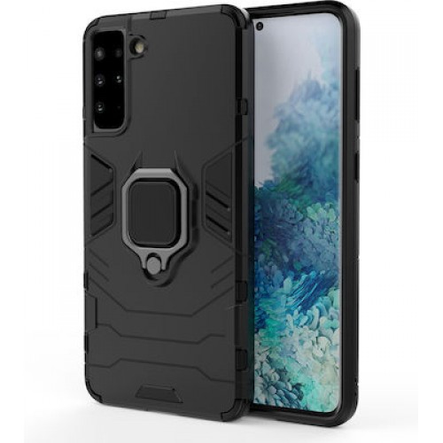 Ring Armor Back Cover Πλαστικό Ανθεκτική Μαύρο (Galaxy S22 Plus 5G)