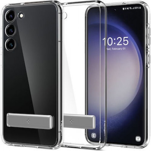 Spigen Ultra Hybrid S Back Cover Πλαστικό / Σιλικόνης Διάφανο (Galaxy S23 Plus)