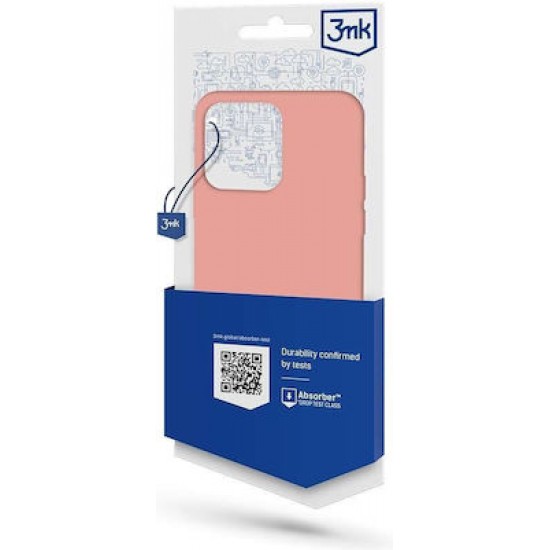 Θήκη για Samsung S23 Ultra Soft Matte Anti-Fall 1,25m 3mk Matte Case Ροζ