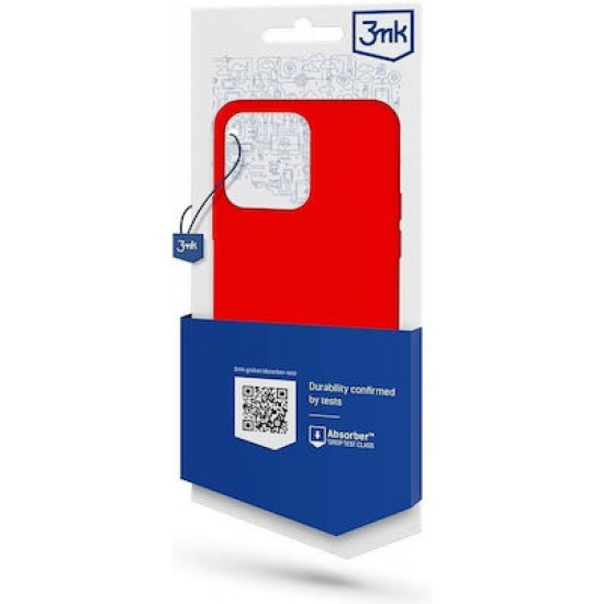 Θήκη για Samsung S23 Ultra Soft Matte Anti-Fall 1,25m 3mk Matte Case Κοκκινο