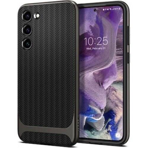Spigen Neo Hybrid Back Cover Πλαστικό / Σιλικόνης Gunmetal (Galaxy S23)