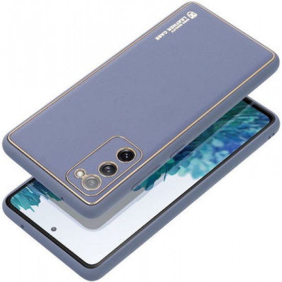 Back Cover Δερμάτινο Μπλε (Galaxy S24 Ultra)