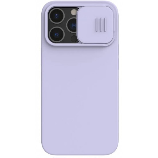 Nillkin CamShield Back Cover Σιλικόνης Ανθεκτική Μωβ (iPhone 13 Pro Max)