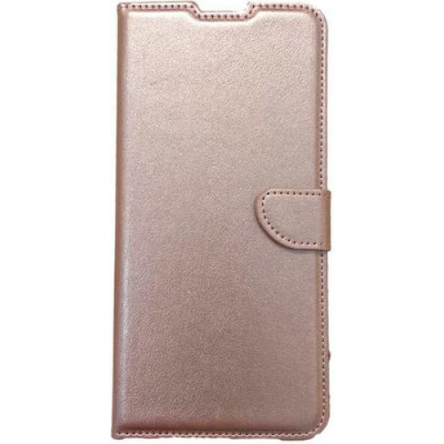 Wallet Δερματίνης Ροζ Χρυσό (Redmi Note 10 Pro)