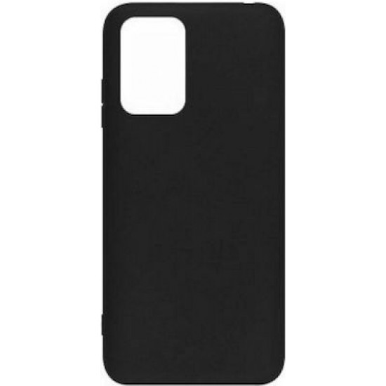 Bodycell Square Liquid Back Cover Σιλικόνης Black (Redmi Note 11 Pro)