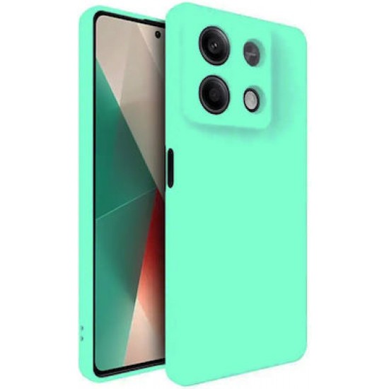 Soft Back Cover Σιλικόνης Τιρκουαζ (Redmi Note 13 5G)