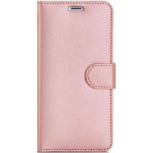 Book Σιλικόνης Ροζ Χρυσό (Redmi Note 13 5G) Book Σιλικόνης Ροζ Χρυσό (Redmi Note 13 5G)