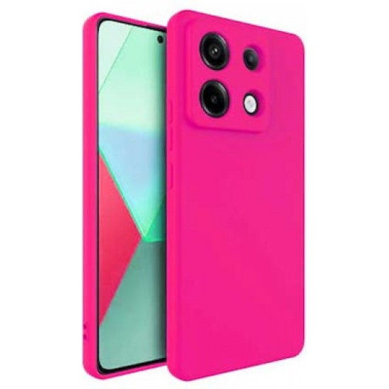 Soft Back Cover Σιλικόνης Φούξια (Redmi Note 13 5G)