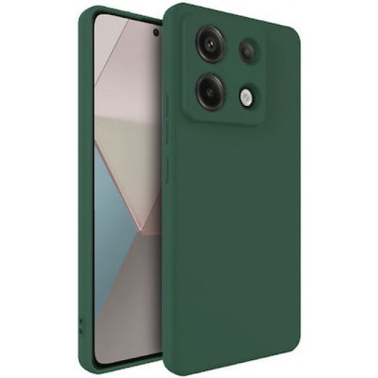 Silky Soft Back Cover Σιλικόνης Πράσινο (Redmi Note 13 Pro 5G)