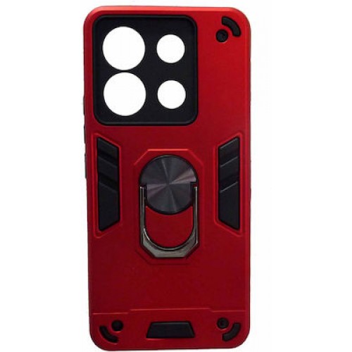 Holder Back Cover Ανθεκτικό Κοκκινο (Redmi Note 13 Pro 5G)