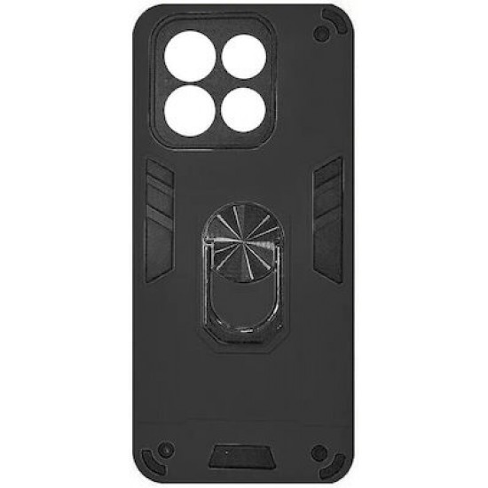 Holder Back Cover Ανθεκτικό Μαυρο (Redmi Note 13 Pro 5G)