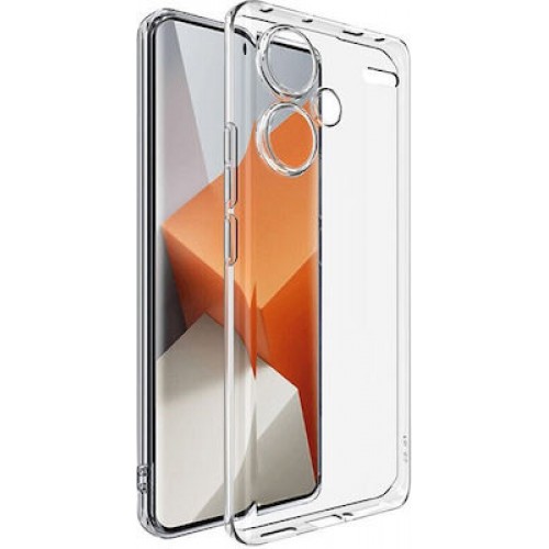 Back Cover Σιλικόνης / Tempered Glass Ανθεκτικό Διάφανο (Redmi Note 13 5G) Back Cover Σιλικόνης / Tempered Glass Ανθεκτικό Διάφανο (Redmi Note 13 5G)