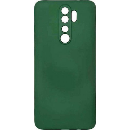 Back Cover Σιλικόνης Πράσινο (Redmi Note 8 Pro)