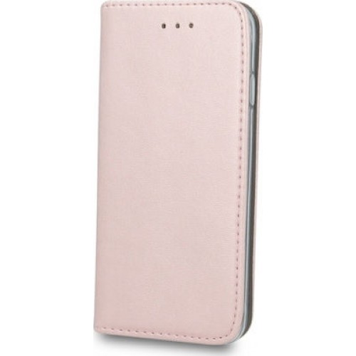 Naxius Book Δερματίνης Rοζ Χρυσο (Redmi Note 8 Pro)