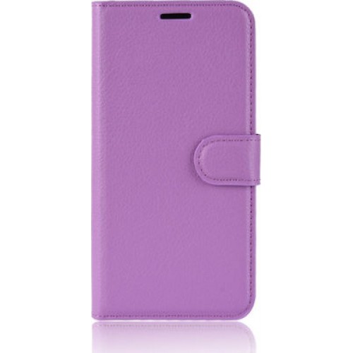 Naxius Book Δερματίνης Μωβ (Redmi Note 8 Pro)