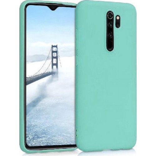 Back Cover Σιλικόνης Τιρκουαζ (Redmi Note 8 Pro)