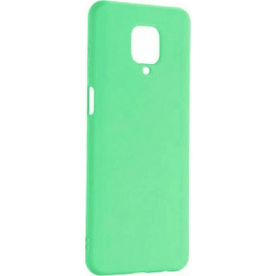 Oem Soft Matt Case Gel TPU Cover 2.0mm Γia Xiaomi Redmi Note 9 Pro / Note 9s / Note 9 Max Πράσινο - Τιρκουάζ BOX