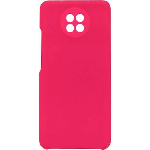 iNOS Back Cover Σιλικόνης Φούξια (Redmi Note 9)