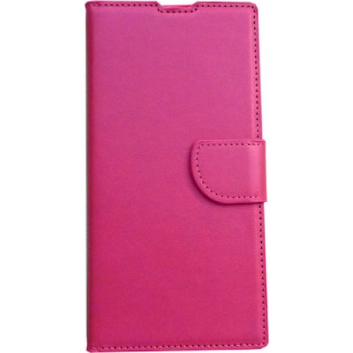 Book Δερματίνης Φουξια (Redmi Note 9)