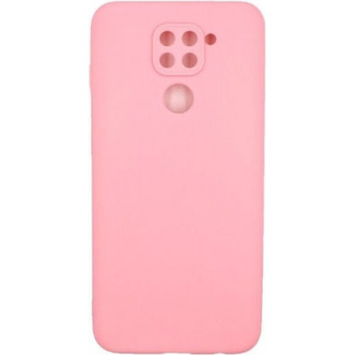iNOS Back Cover Σιλικόνης Ροζ (Redmi Note 9)