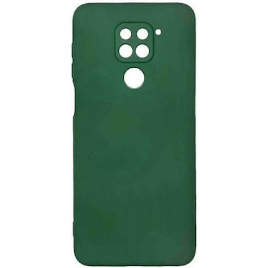 iNOS Back Cover Σιλικόνης Πρασινο (Redmi Note 9)