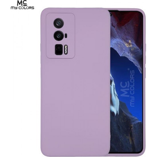 Back Cover Σιλικόνης Βιολετί (Poco F5 Pro)