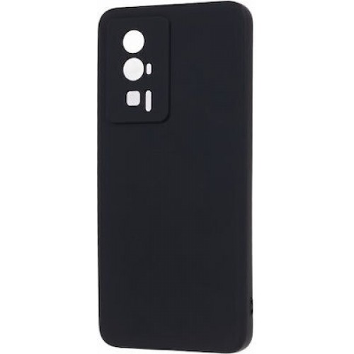 Back Cover Σιλικόνης Μαυρο (Poco F5 Pro)
