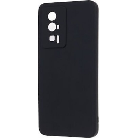 Back Cover Σιλικόνης Μαυρο (Poco F5 Pro)