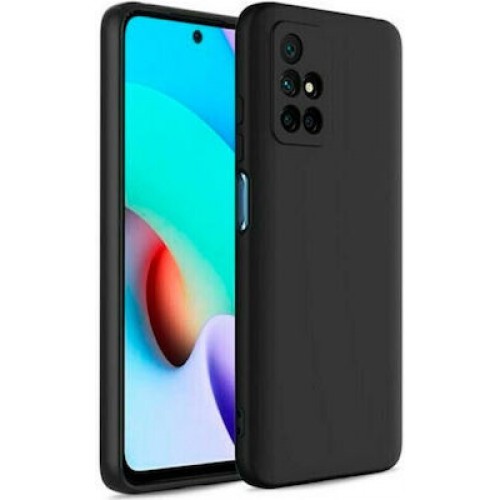 Back Cover Σιλικόνης Μαυρο (Redmi 10)