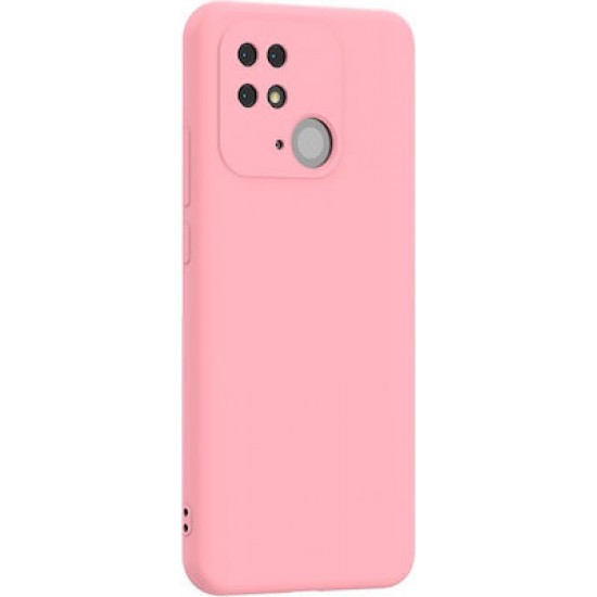 Leewello Back Cover Σιλικόνης Ροζ (Redmi 10C)