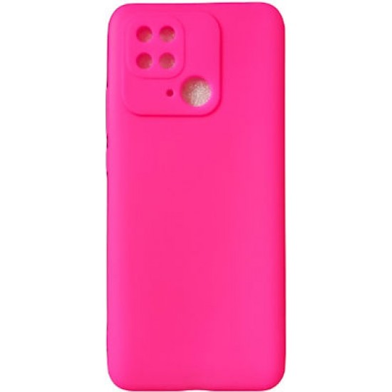 Soft Touch Back Cover Σιλικόνης Φούξια (Redmi 10C)