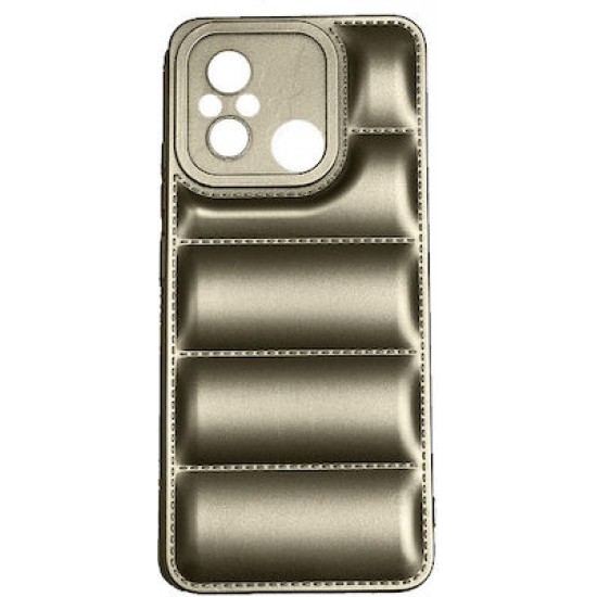 Θήκη Σιλικονης Soft Puffer Jacket για Xiaomi Redmi 12C -  Χρυσό