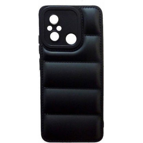 Back Cover Μεταλλικό Μαύρο (Redmi 12C)