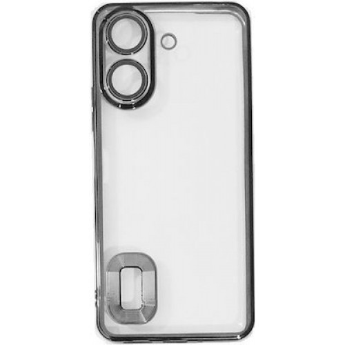 Back Cover Σιλικόνης Διάφανο Ασημενιο (Redmi 13C / Poco C65) Back Cover Σιλικόνης Διάφανο Ασημενιο (Redmi 13C / Poco C65)