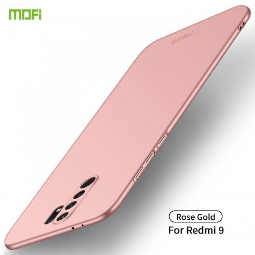 Solid Back Cover Σιλικόνης Ροζ Χρυσο (Redmi 9)