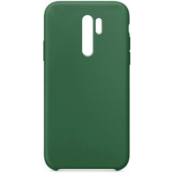 Solid Back Cover Σιλικόνης Σκουρο Πρασινο (Redmi 9)
