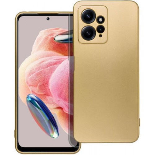 Soft Back Cover Σιλικόνης Χρυσό (Xiaomi Redmi Note 12 4G)