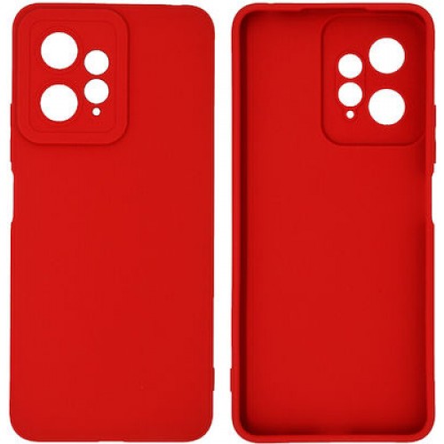 Soft Silicone Back Cover Κοκκινο (Xiaomi Redmi Note 12 Pro / Poco X5 Pro)