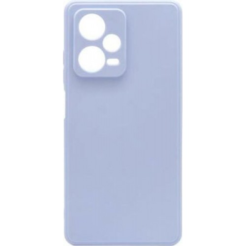 Matt Back Cover Σιλικόνης Μωβ (Redmi Note 12 5G)